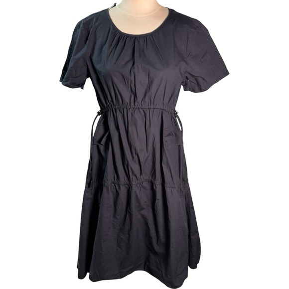 Teenie‎ Weenie T W Bear 100% Cotton Black Pockets Size 160/84A Drawstring - Picture 1 of 7